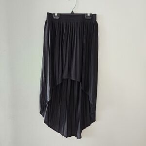Forever 21 Black High Low Skirt